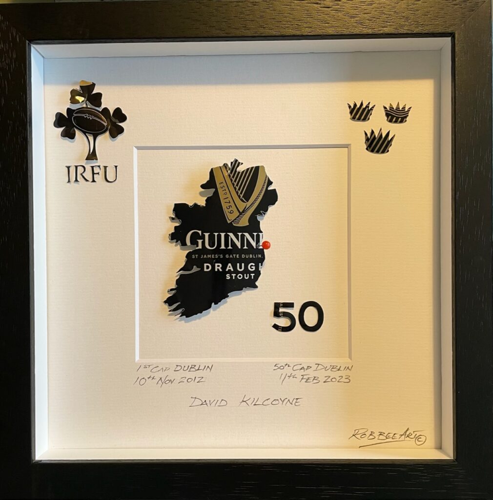 Ireland rugby art